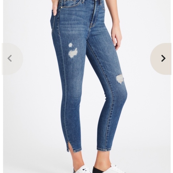 Frame Denim Blue Skinny Jeans - Picture 2 of 12